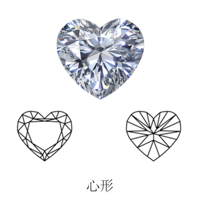 princess cut display of LONITÉ cremation diamonds from cremated ashes and cremains