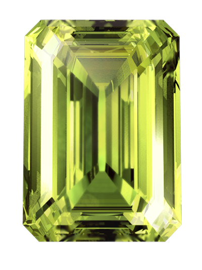 green color memorial diamonds from cremated ashes